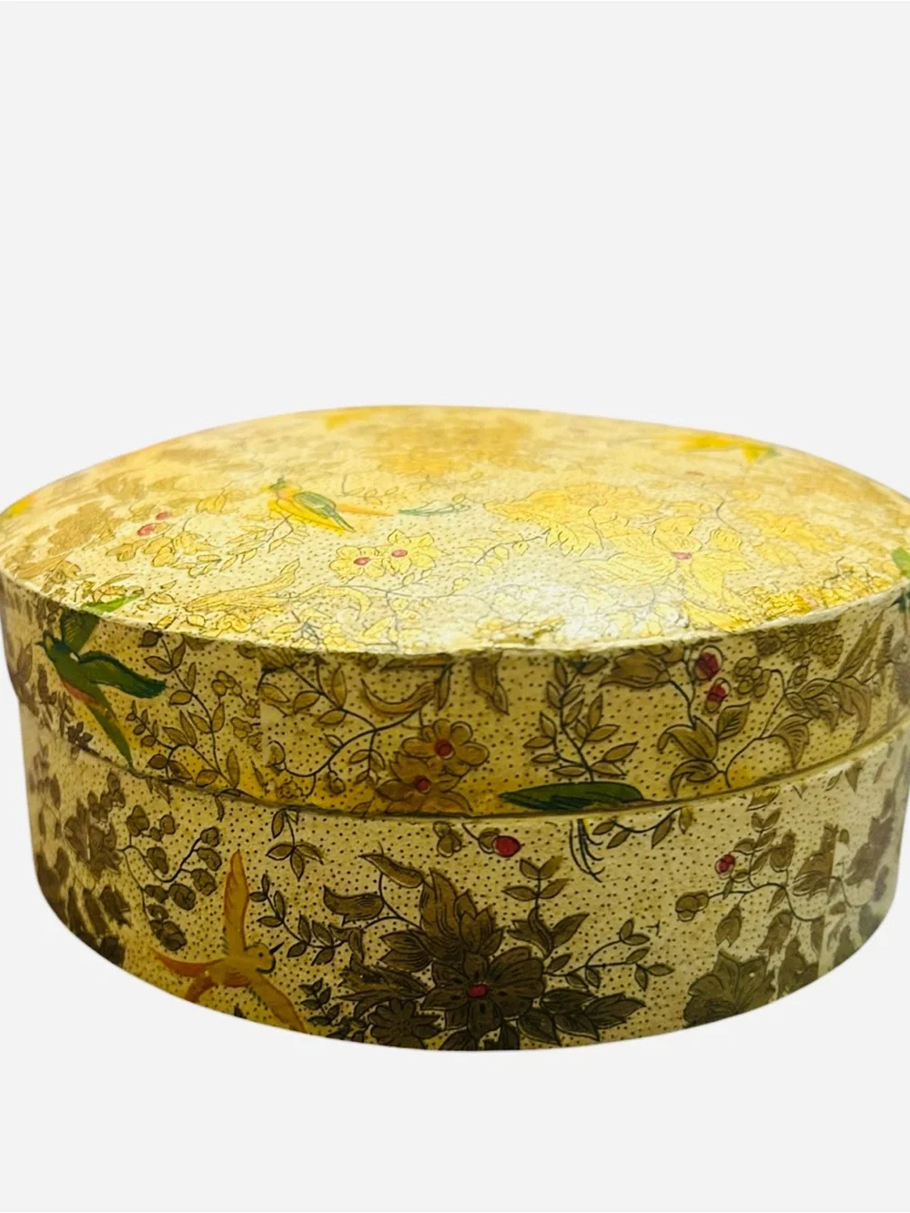 Vintage Japanese Alfred E. Knobler paper mache 6 coaster with box MCM set Japan